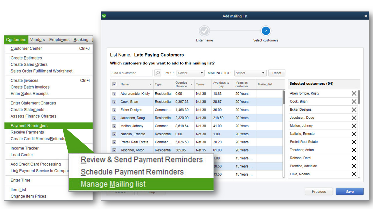setting up multiple email messages on quickbooks for mac 2016
